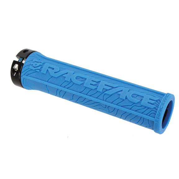 Race Face Half Nelson Lock-On Grips, Blue
