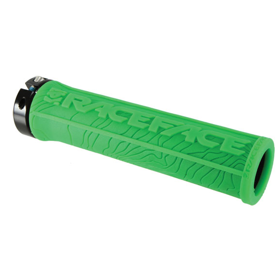 Race Face Half Nelson Lock-On Grips, Green