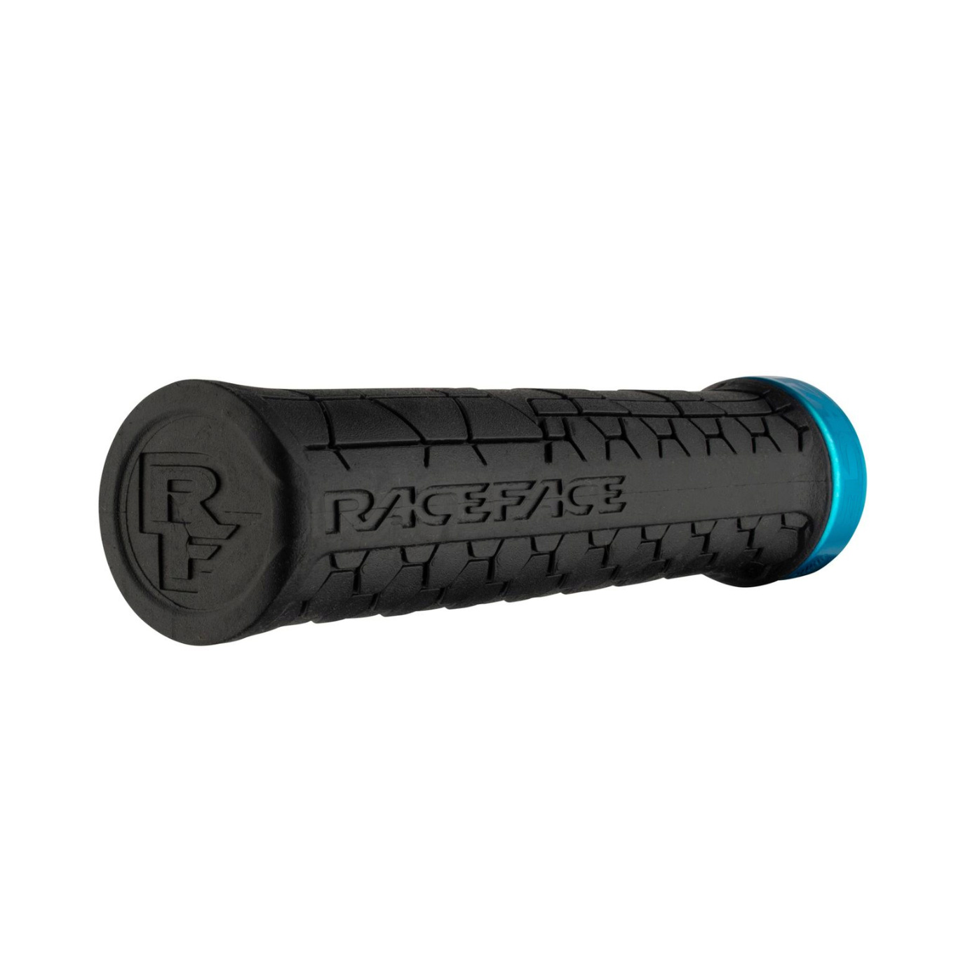 Race Face Getta Grip Lock-On Grips, 30mm, Black/Turquoise