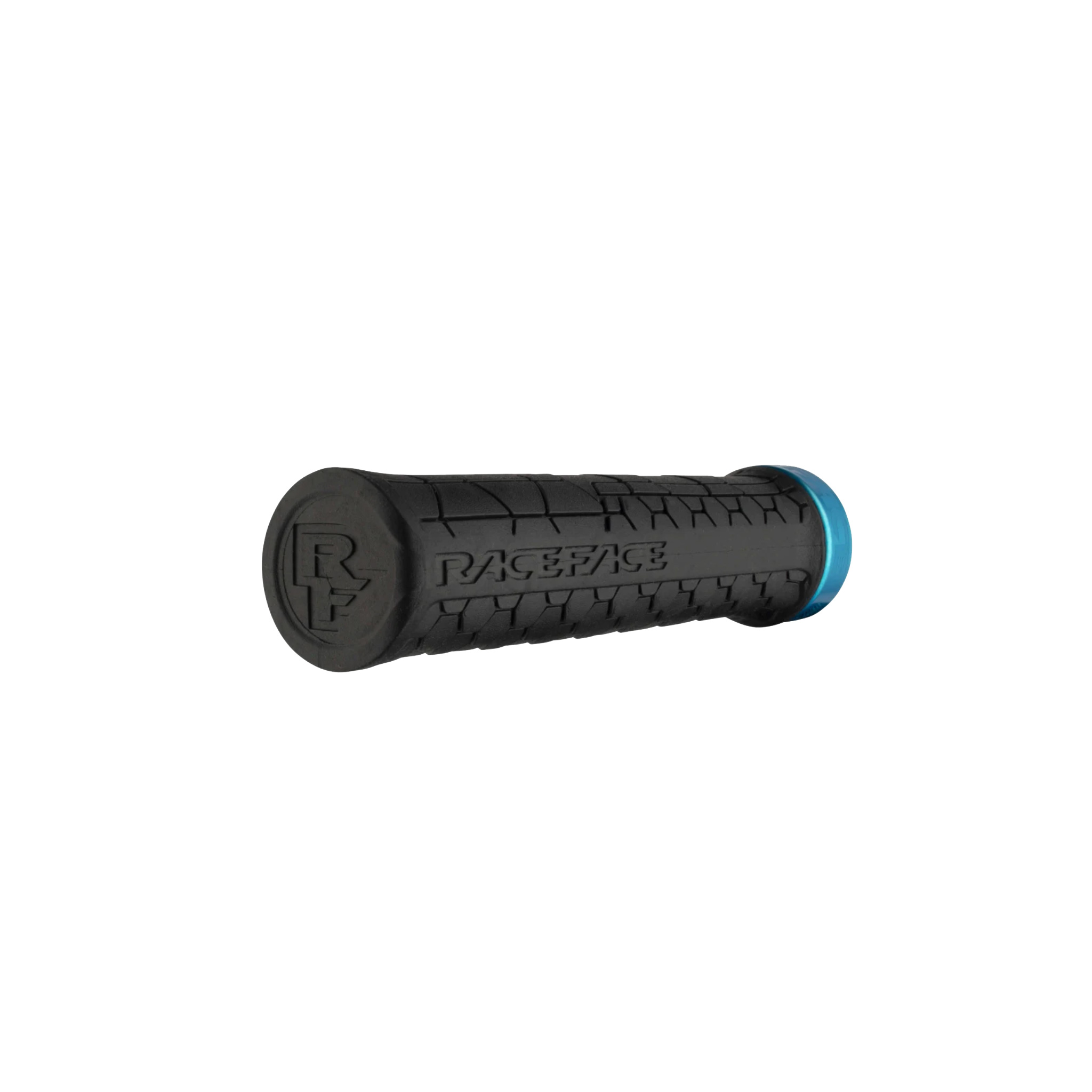 Race Face Getta Grip Lock-On Grips, 33mm, Black/Turquoise