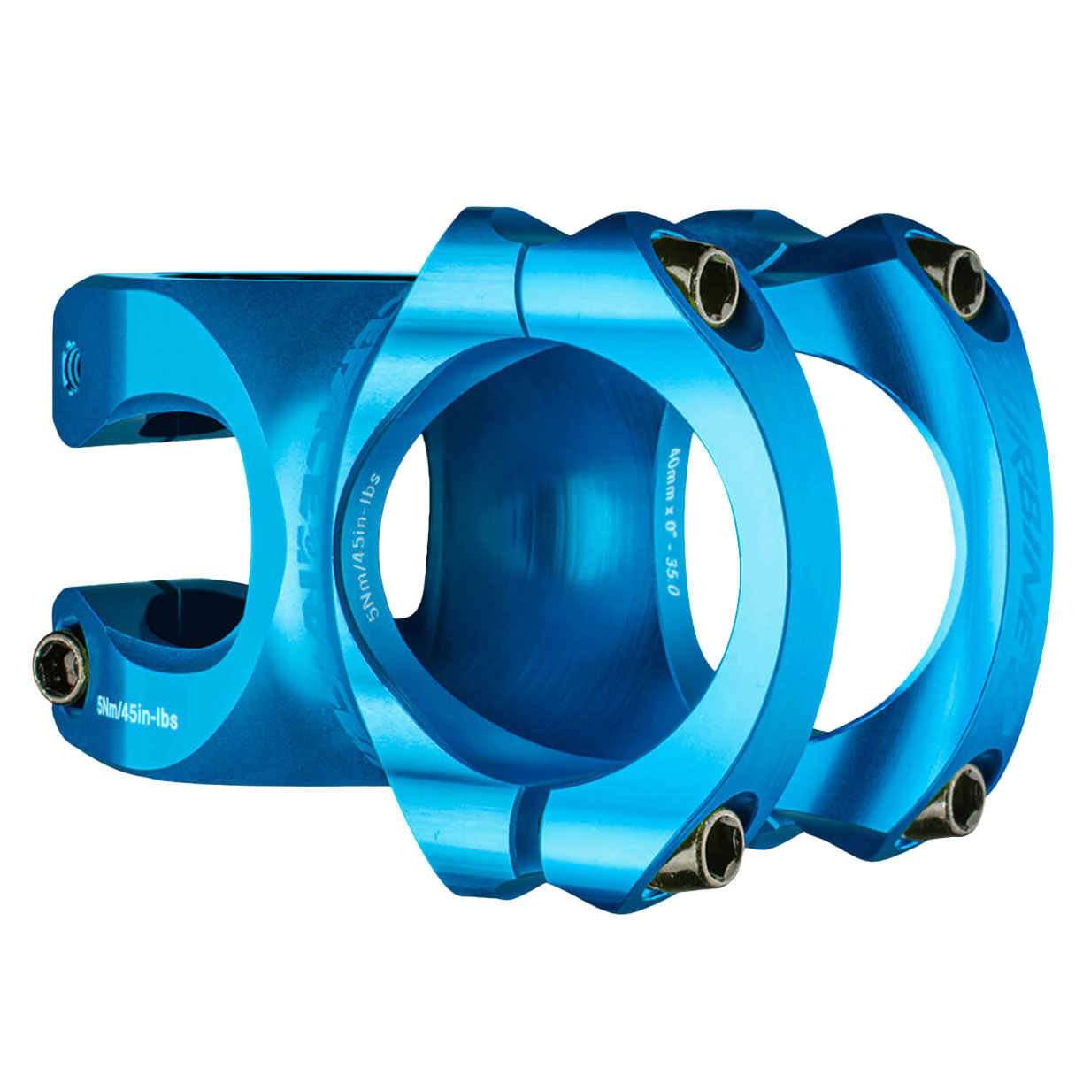 Race Face Turbine-R Stem, (35.0) 0d x 40mm, Blue