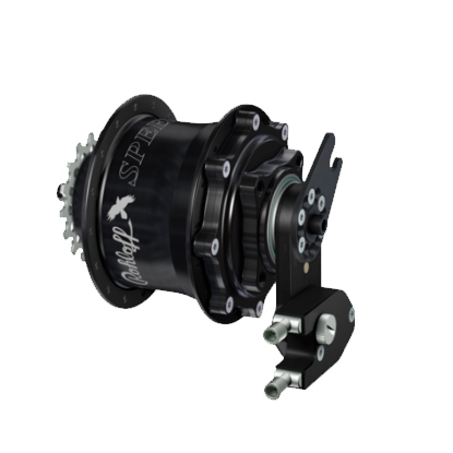 Rohloff Speedhub 500/14 CC, 135mmQR, Disc, OEM2, 32h Black