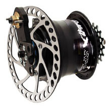 Rohloff Disc-Speedhub 500/14 DB, Q/R 36h, Black