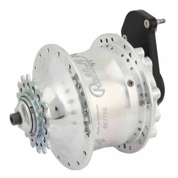 Rohloff Speedhub 500/14 CC, QR135, Disc, 32h, Silver