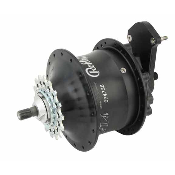 Rohloff Speedhub 500/14 TS, Bolt-On, Disc, 32h, Black