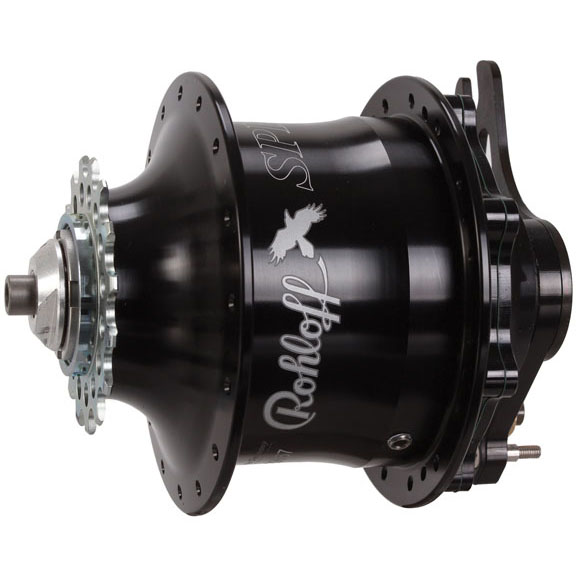 Rohloff Speedhub 500/14 CC, QR135, Disc, PM, 32h, Black