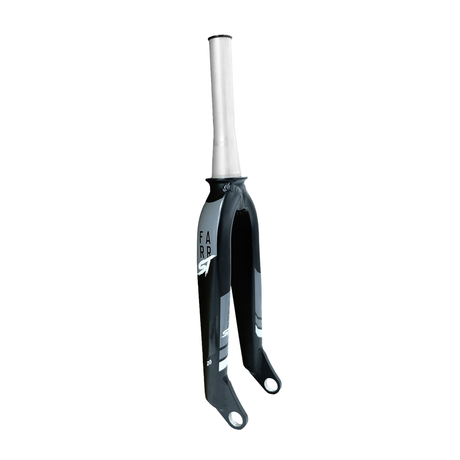 Farr-ST BMX EXL20 20" BMX Fork, Tapered Steerer, 20mm Axle, Black