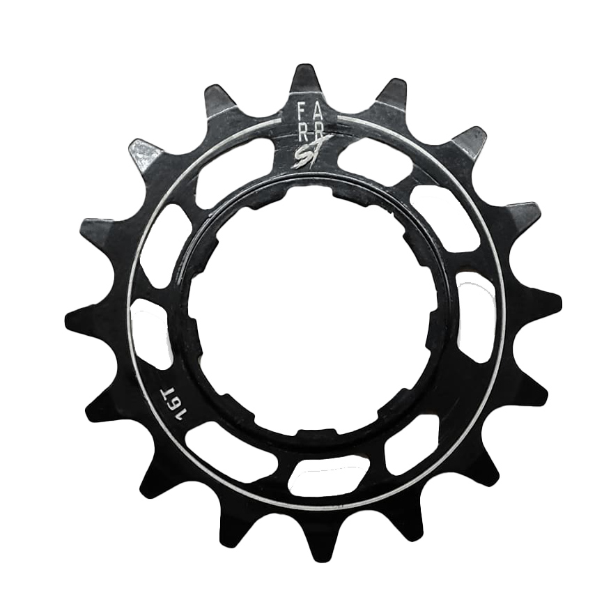 Farr-ST BMX CrMo Singlespeed Cog, HG, 3/32" Chain, 16t