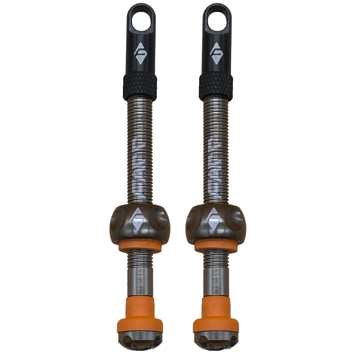 Ridefarr Supa-Flow Tubeless Valve Stem, 60mm (Pair) Bronze