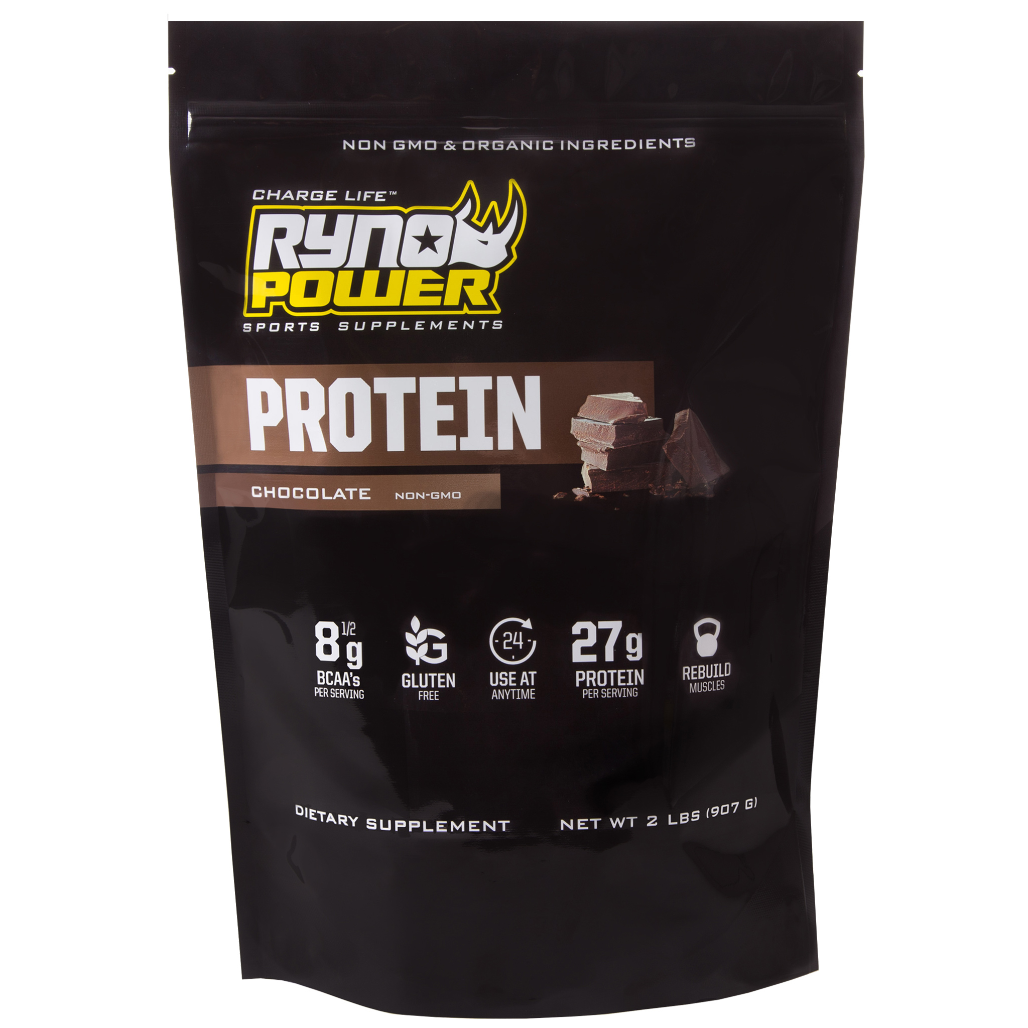 Ryno Power Protein Powder, 1lbs - Chocolate