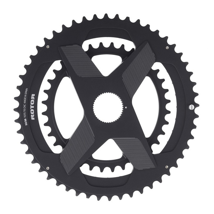 Rotor OCP DM  No-Q Rings, 34/50t, Black 