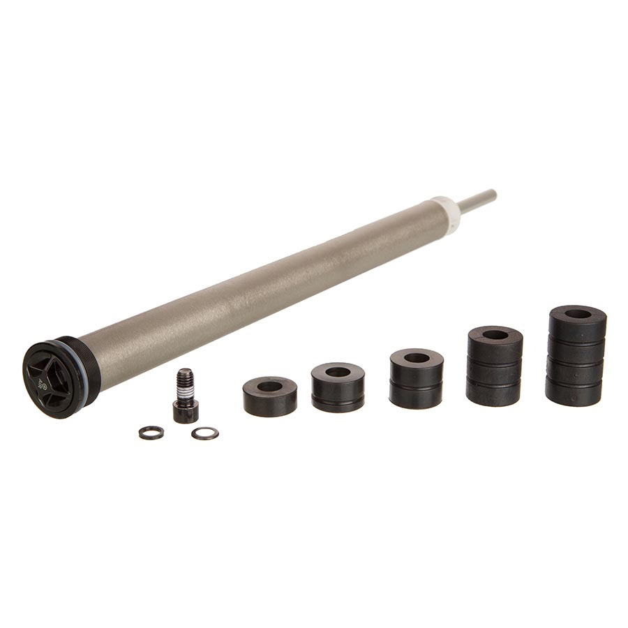 RockShox SoloAir Spring Assembly, Psylo Silver, 130-160mm, A1