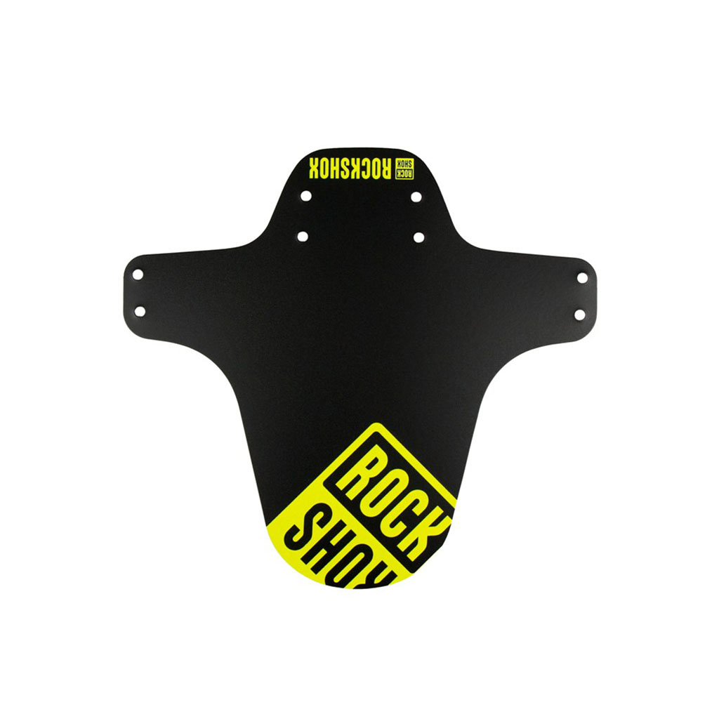 RockShox MTB Fender, Short Zip Tie, Black w/Yellow
