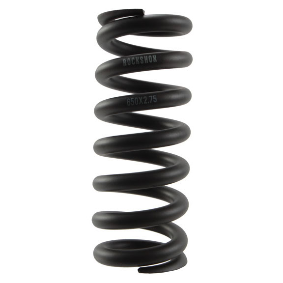RockShox Steel Coil Spring (S), 2.50/2.75" x 650#, Black