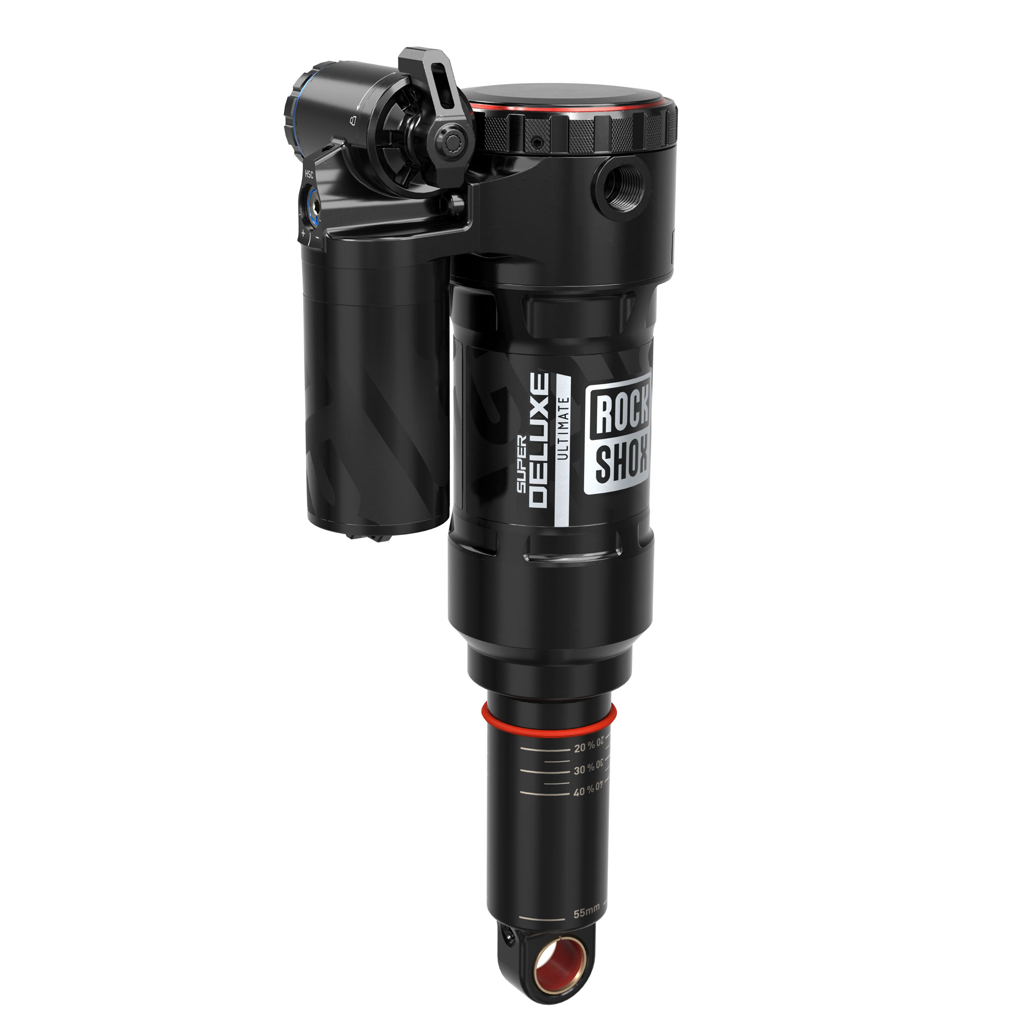 RockShox SuperDlx Ultimt RC2T Shock (185x47.5mm) Trunnion 