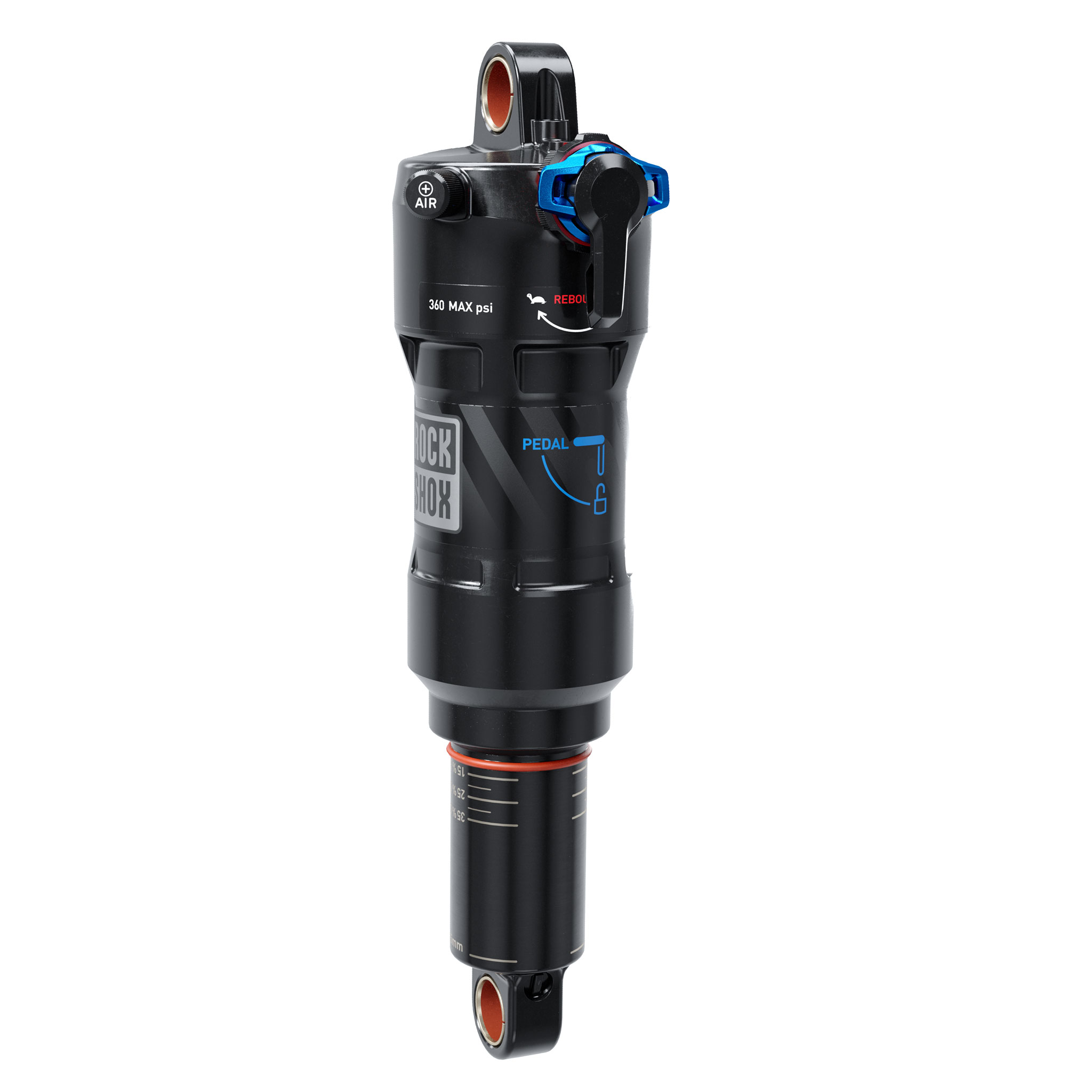 RockShox Deluxe Ultimate RCT Shock (190x37.5mm) Std Mount 