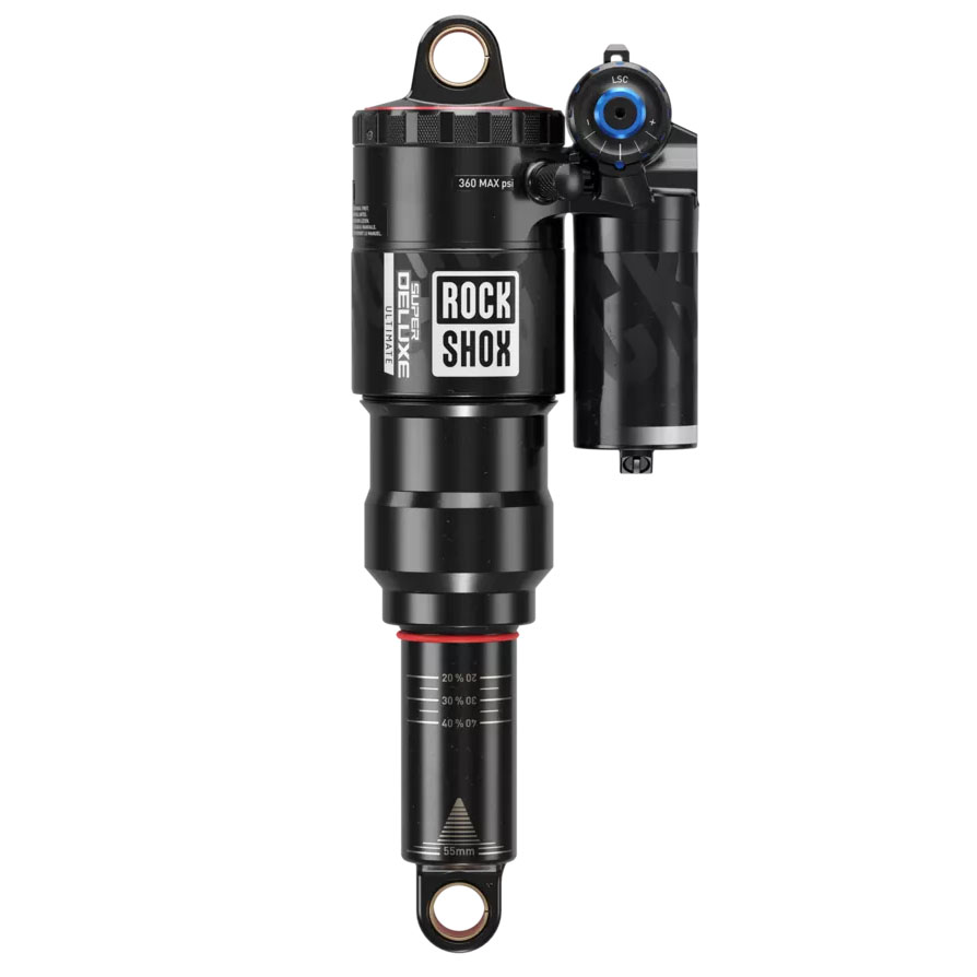 RockShox SuperDlx Ultimt RC2T Shock (190x45mm) Std Mount (C2)