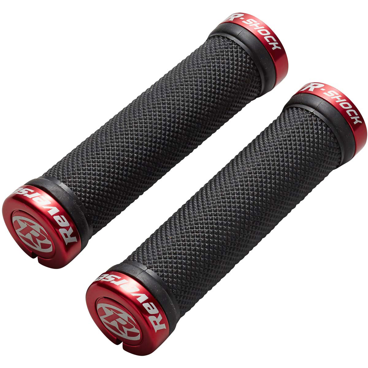 Reverse R-Shock Lock-On Grips, 31mm - Black/Red 