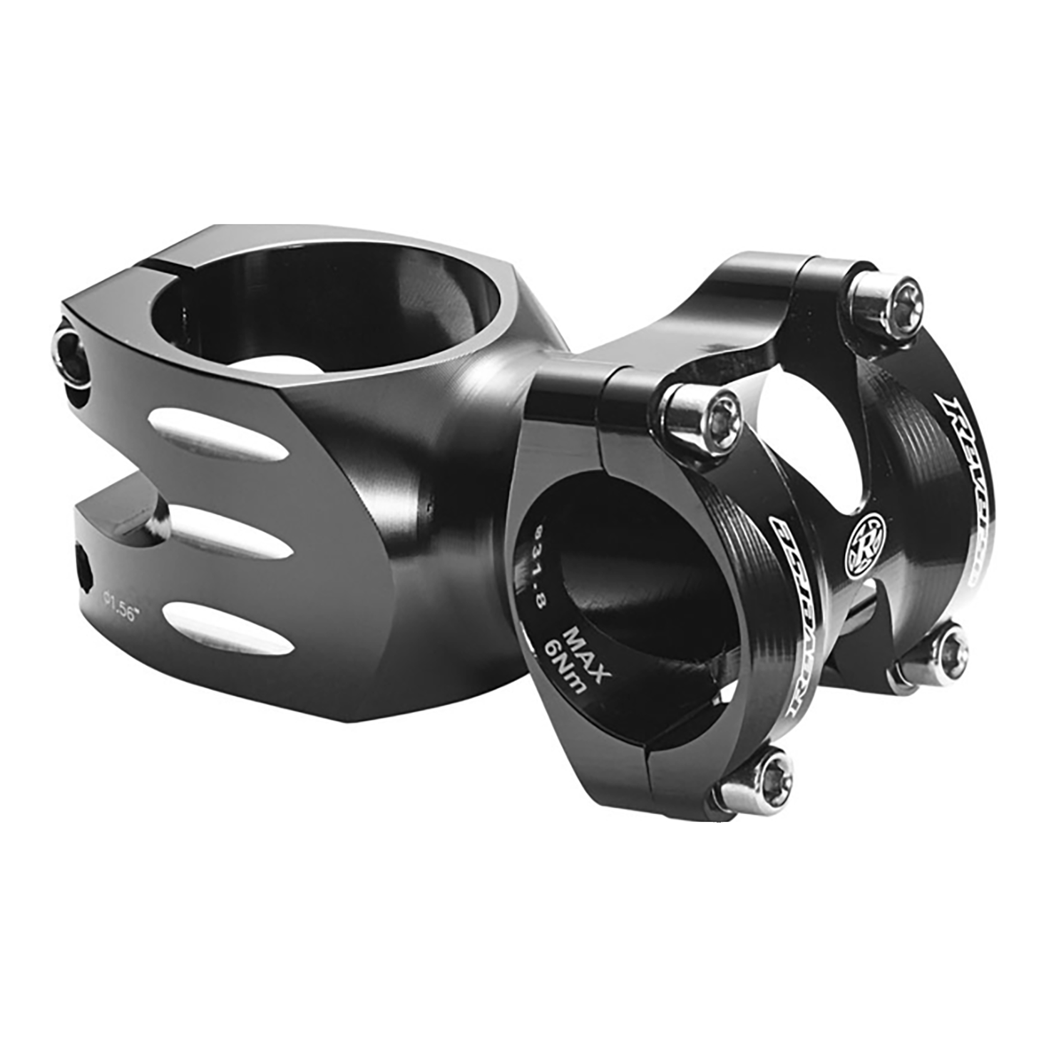 Reverse S-Trail Cannondale 8 Deg Stem, (1.56") 60mm, Black