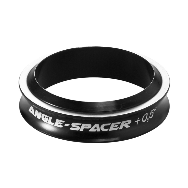 Reverse Angle Spacer, Tapered, Black