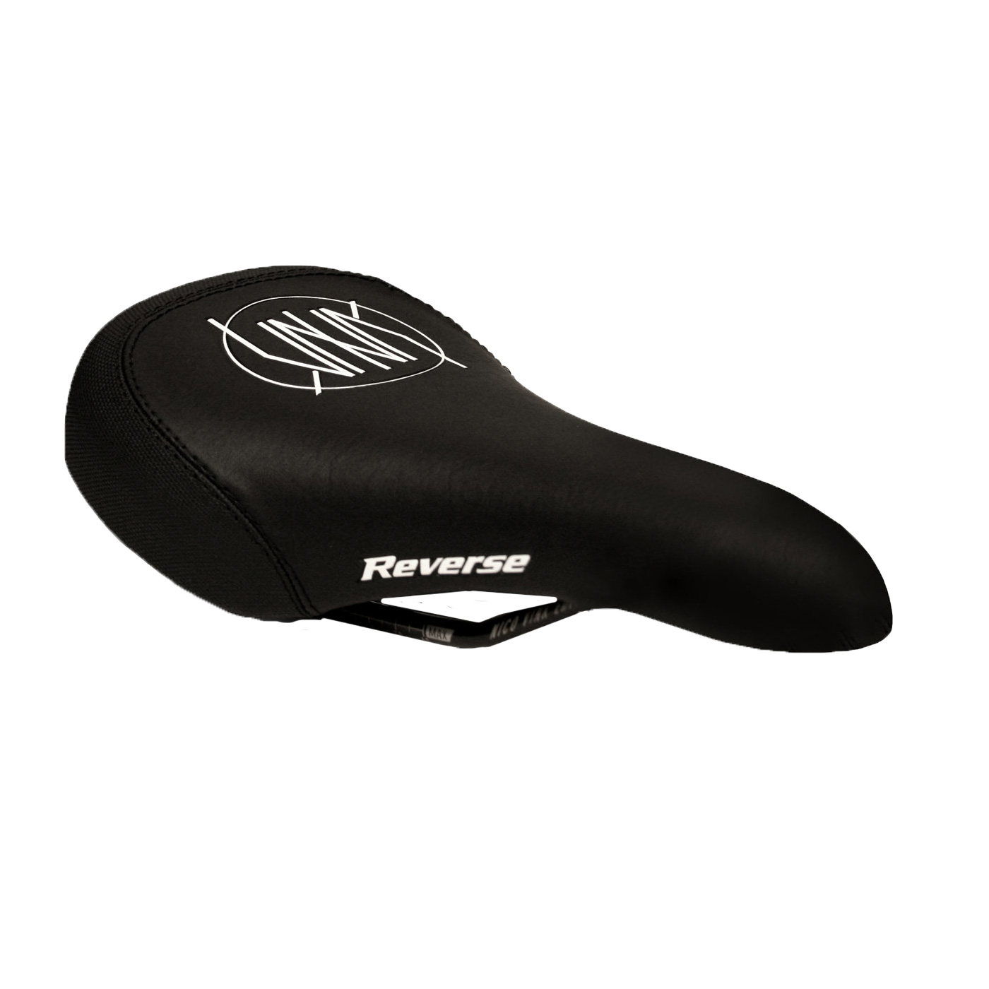 Reverse Nico Vink Signature Saddle, Black/White
