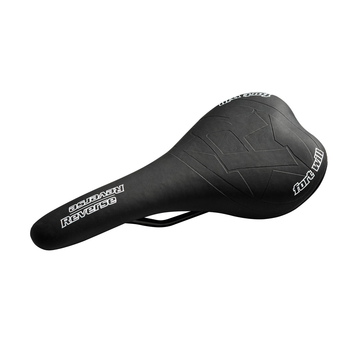 Reverse Fort Will CrMo Saddle, Black 