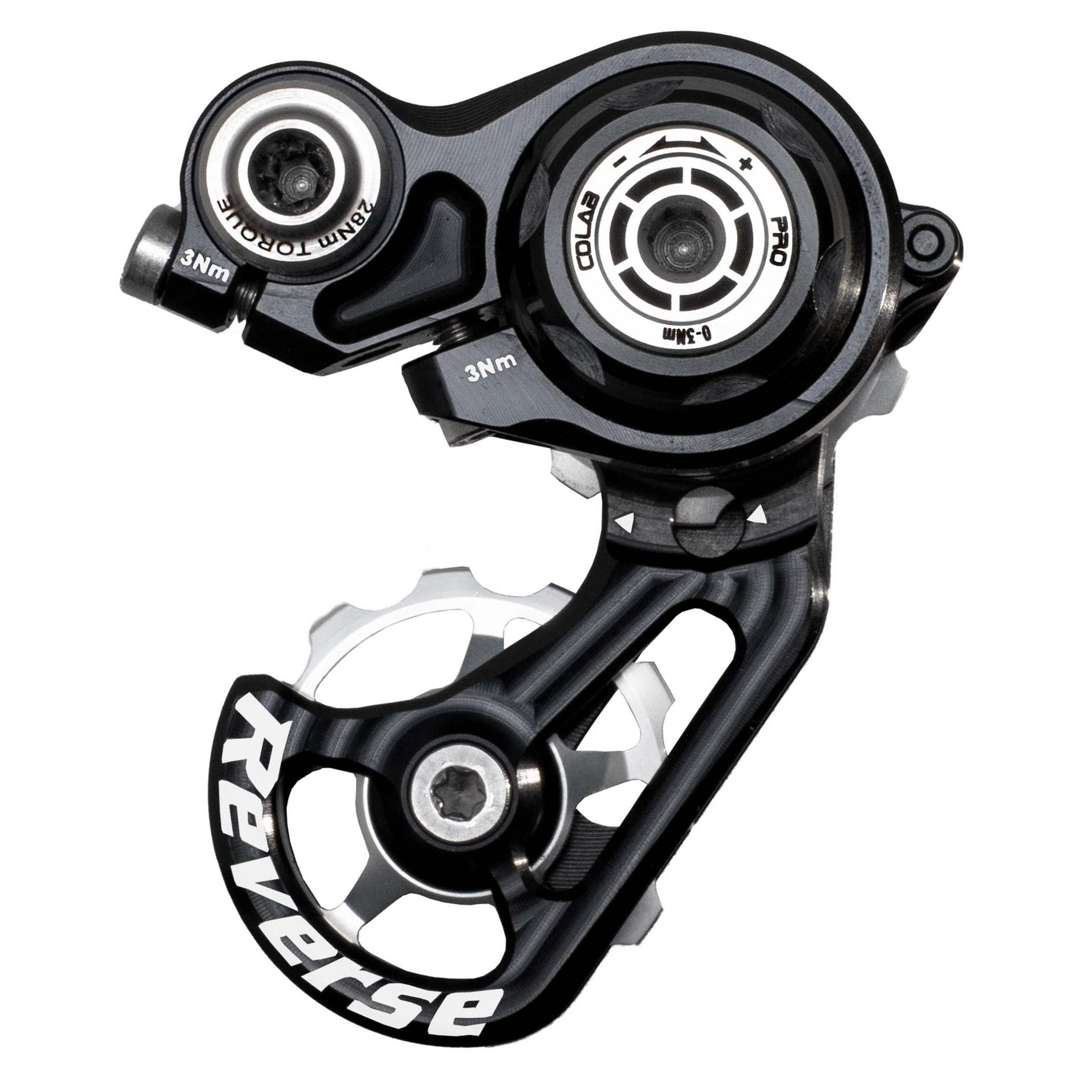 Reverse Colab Pro Chain Tensioner, Black
