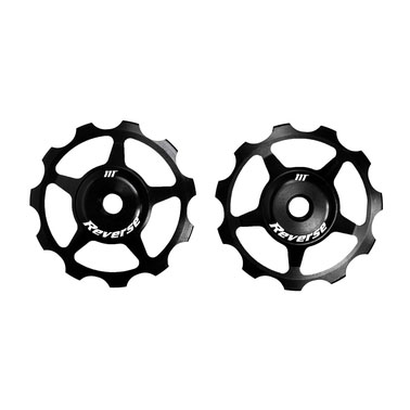 Reverse Aluminum Pulley Set For Colab Chain Tensioner, Black