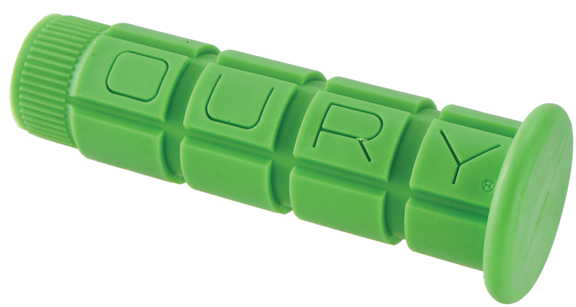 Oury Thick Grips, Green, Pair