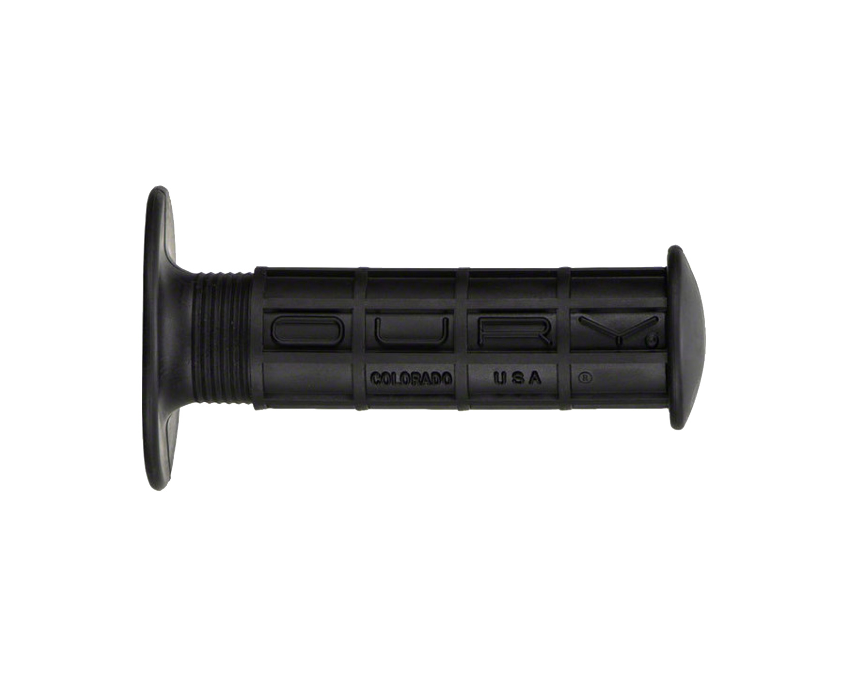 Oury Waffle Grips, Black, Pair
