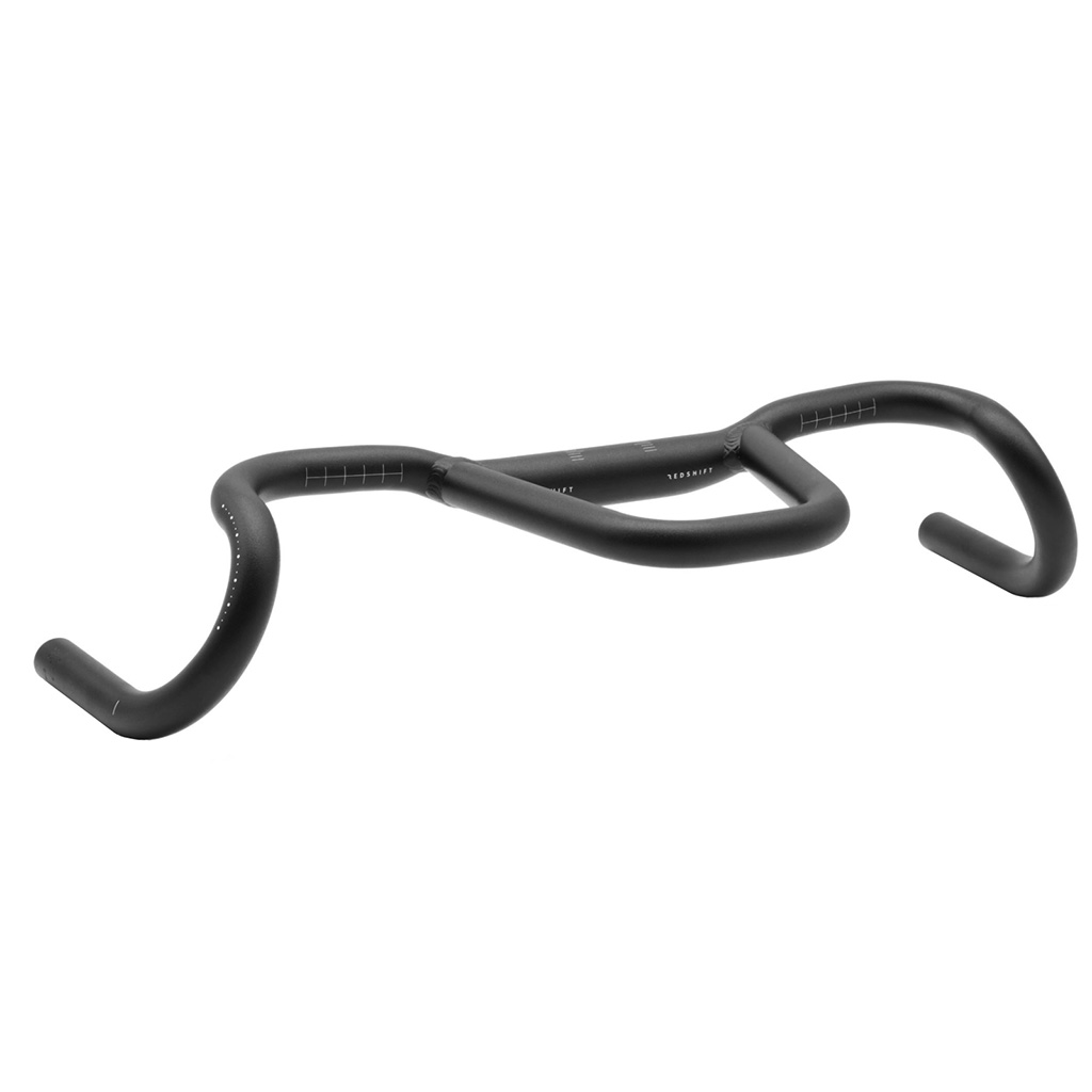 Redshift Sports Kitchen Sink Drop Bar w/ Loop 10 deg - 41cm, Black