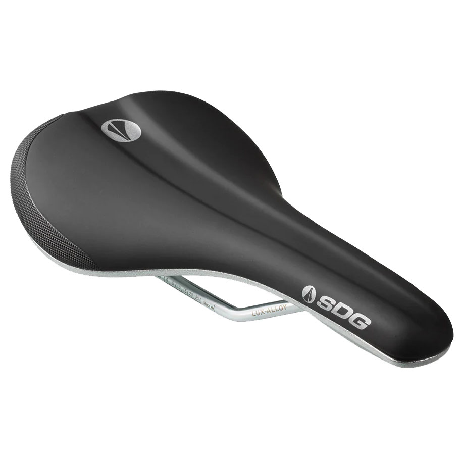 SDG Bel-Air V3 Galaxic Saddle, Lux Rails, Black/Silver