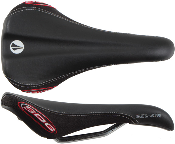 SDG Bel-Air RL Saddle, CrMo Rail - Black