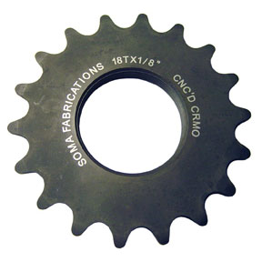 Soma Track Kog, 1/8" x 15t, Black