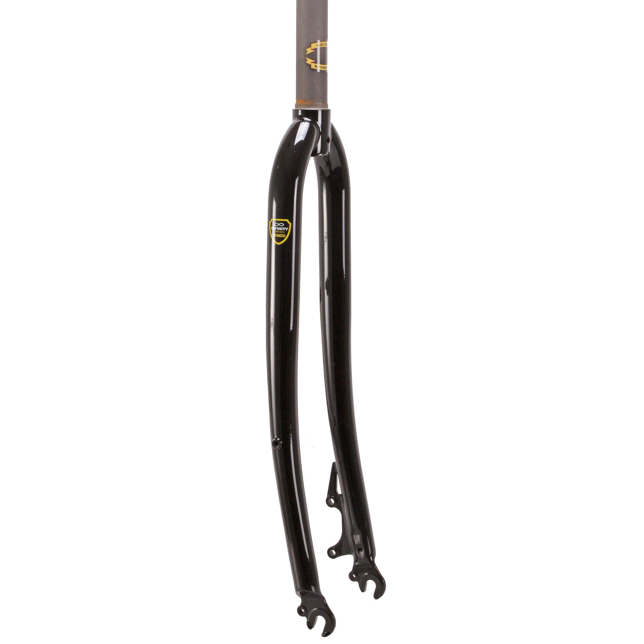 Soma Curved MTB Disc Fork, 26"/27.5" (650b) 1-1/8", Black