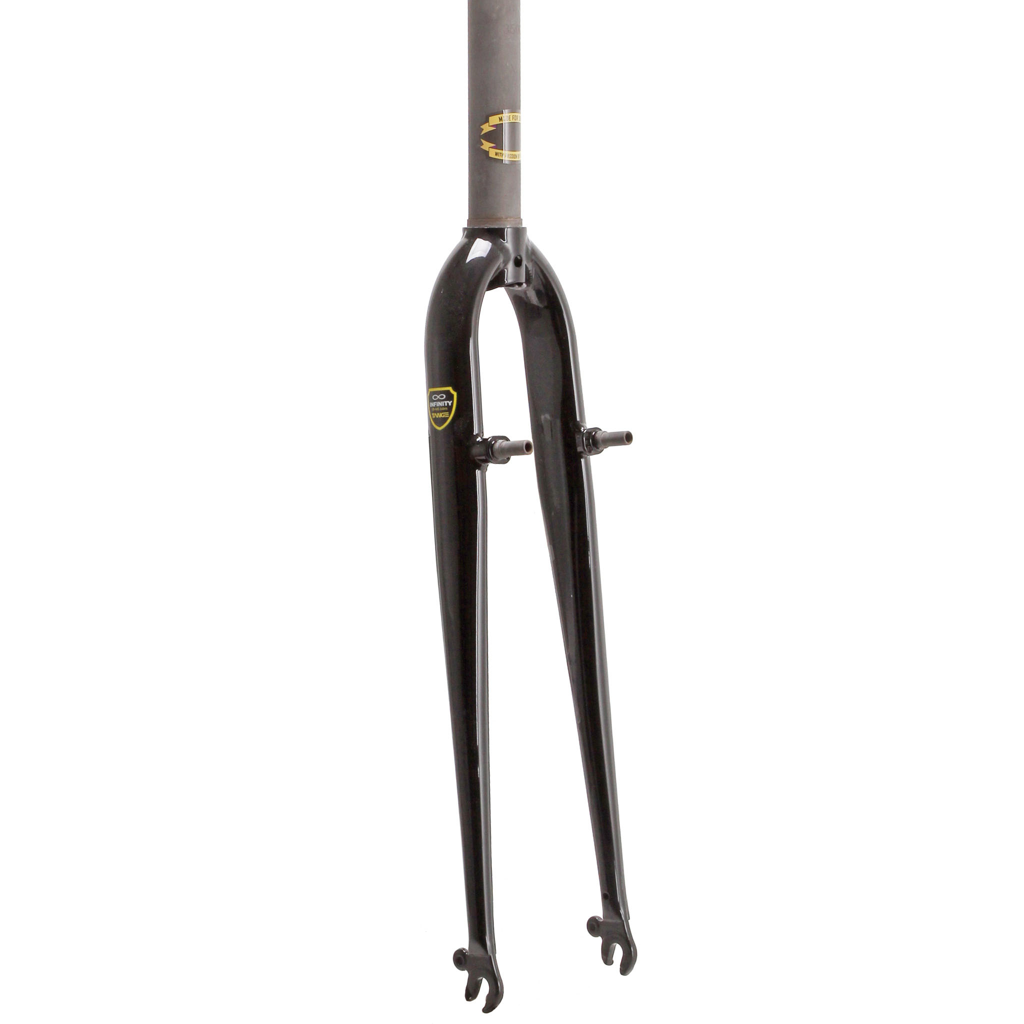 Soma Straight Blade CX Cantilever Fork, 1-1/8", Black