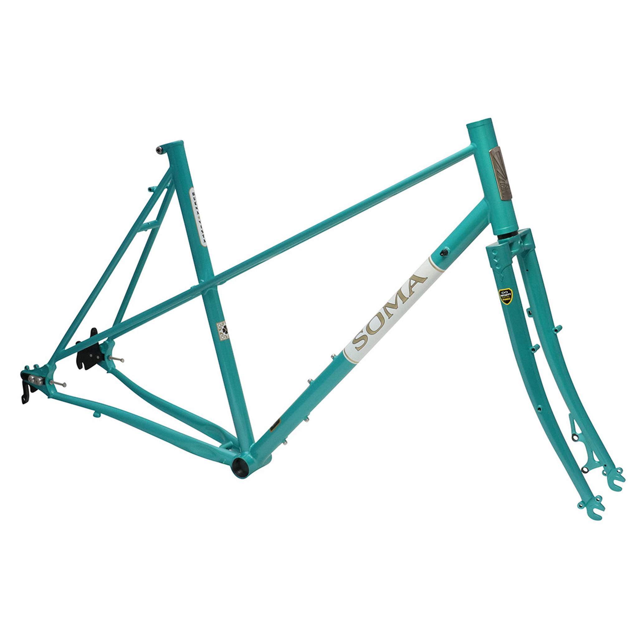 Soma Buena Vista Disc Mixte Frame/Fork, 50cm - Teal