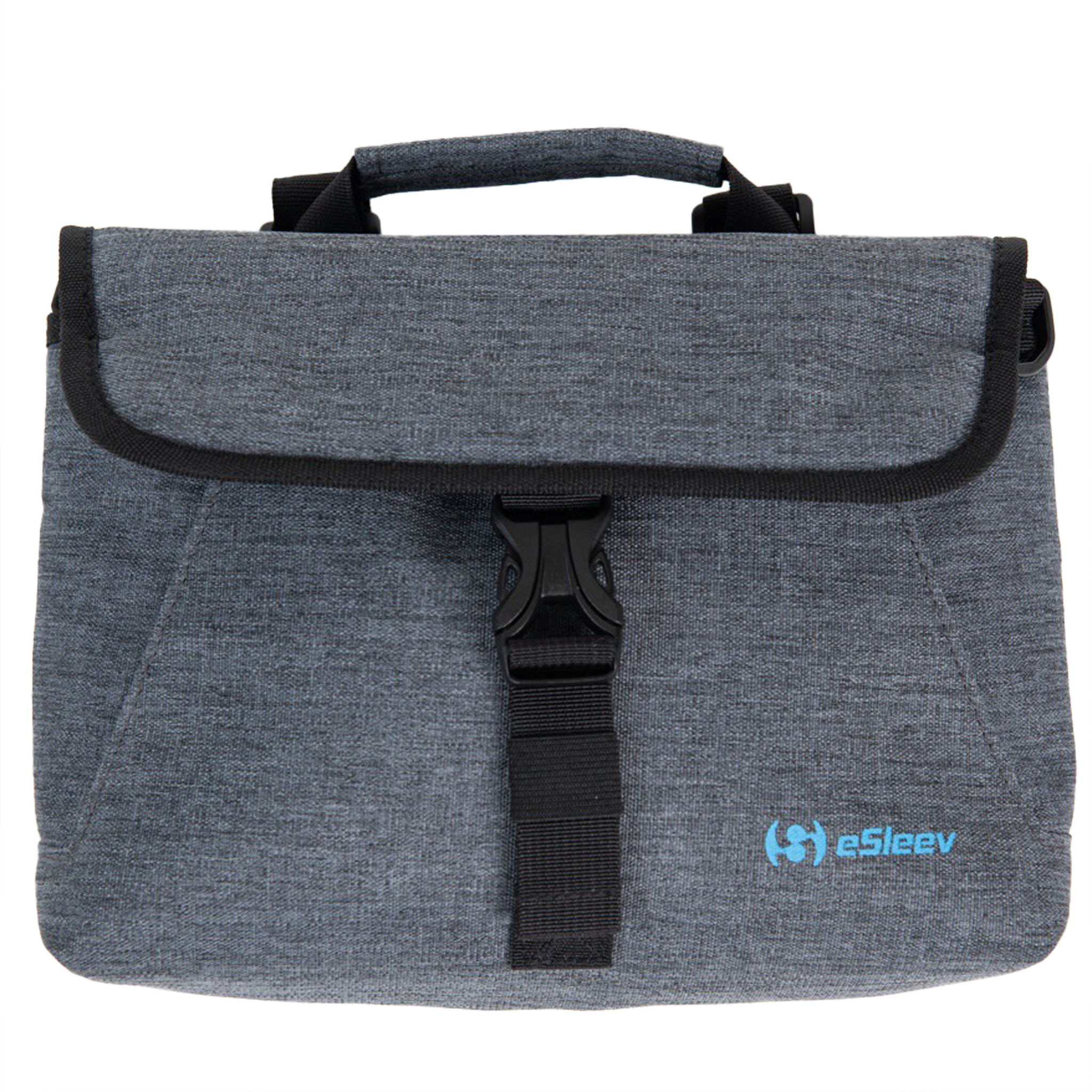 Speedsleev Charge Handlebar Satchel, 3.4L, Gray 