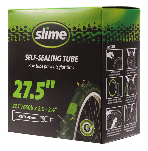 Slime Self Sealing Tube, 27.5 x 2.0-2.4" - PV