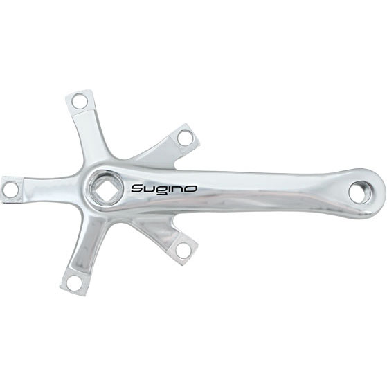 Sugino RD2 Crank Arms, JIS 130 165 Silver