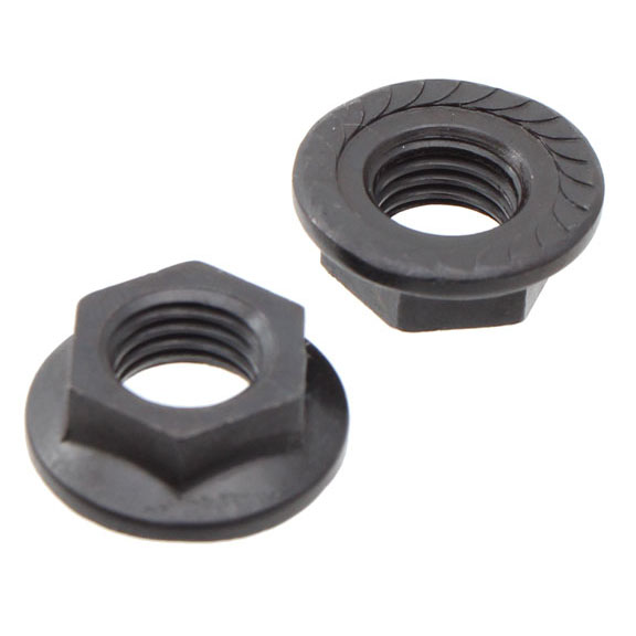 Sugino Crank Fixing Nuts, JIS 14mm - Pair