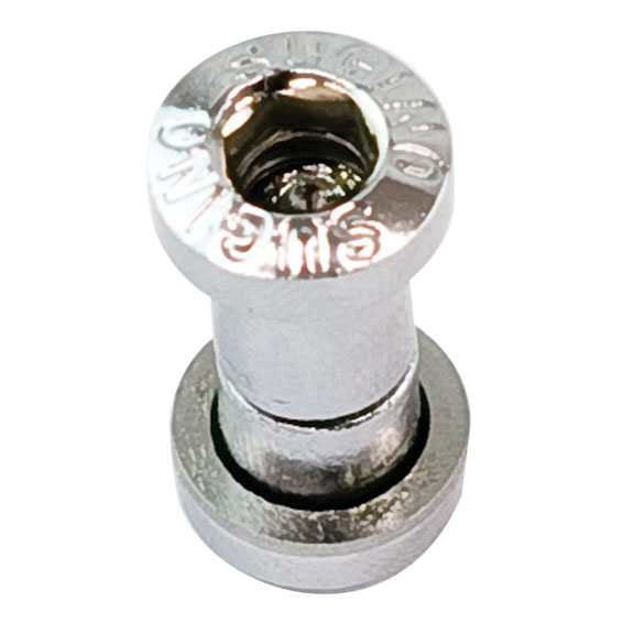 Sugino Seatpost Clamp Bolt, 19mm - Chrome