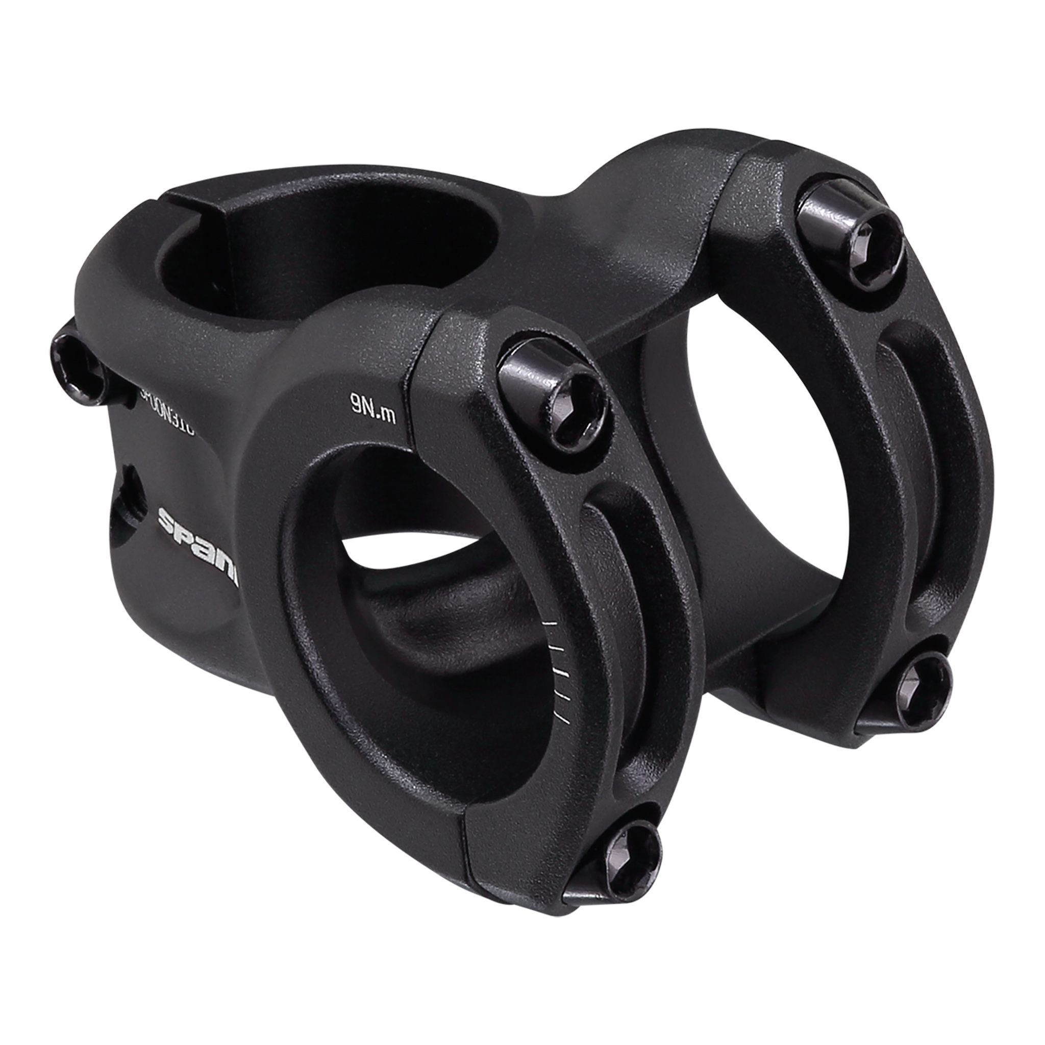 Spank Spoon 318 Stem, (31.8) 0dx33mm - Black