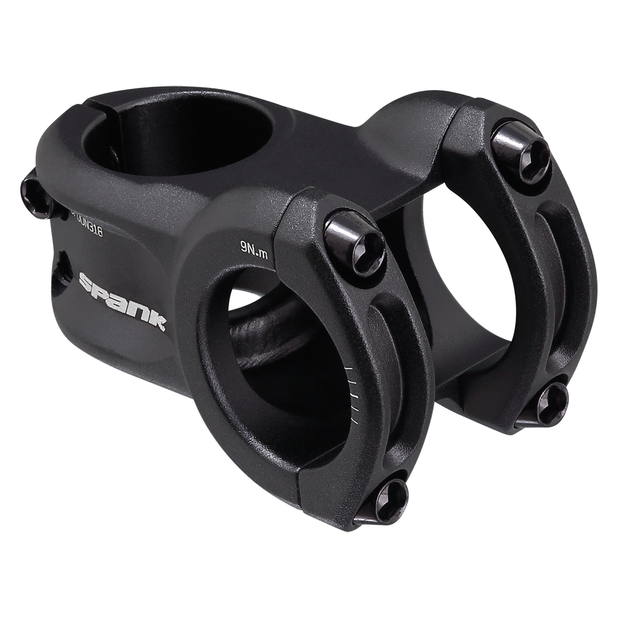 Spank Spoon 318 Stem, (31.8) 0dx43mm - Black