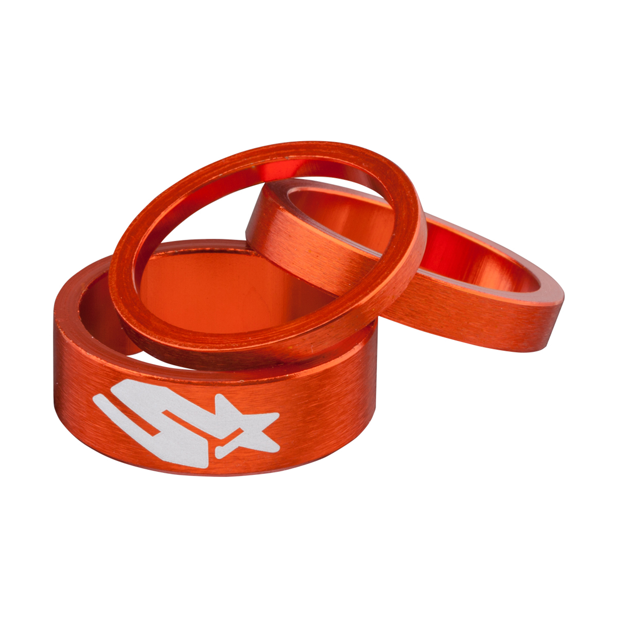 Spank Headset Spacer Kit, 3/6/12mm Set- Orange