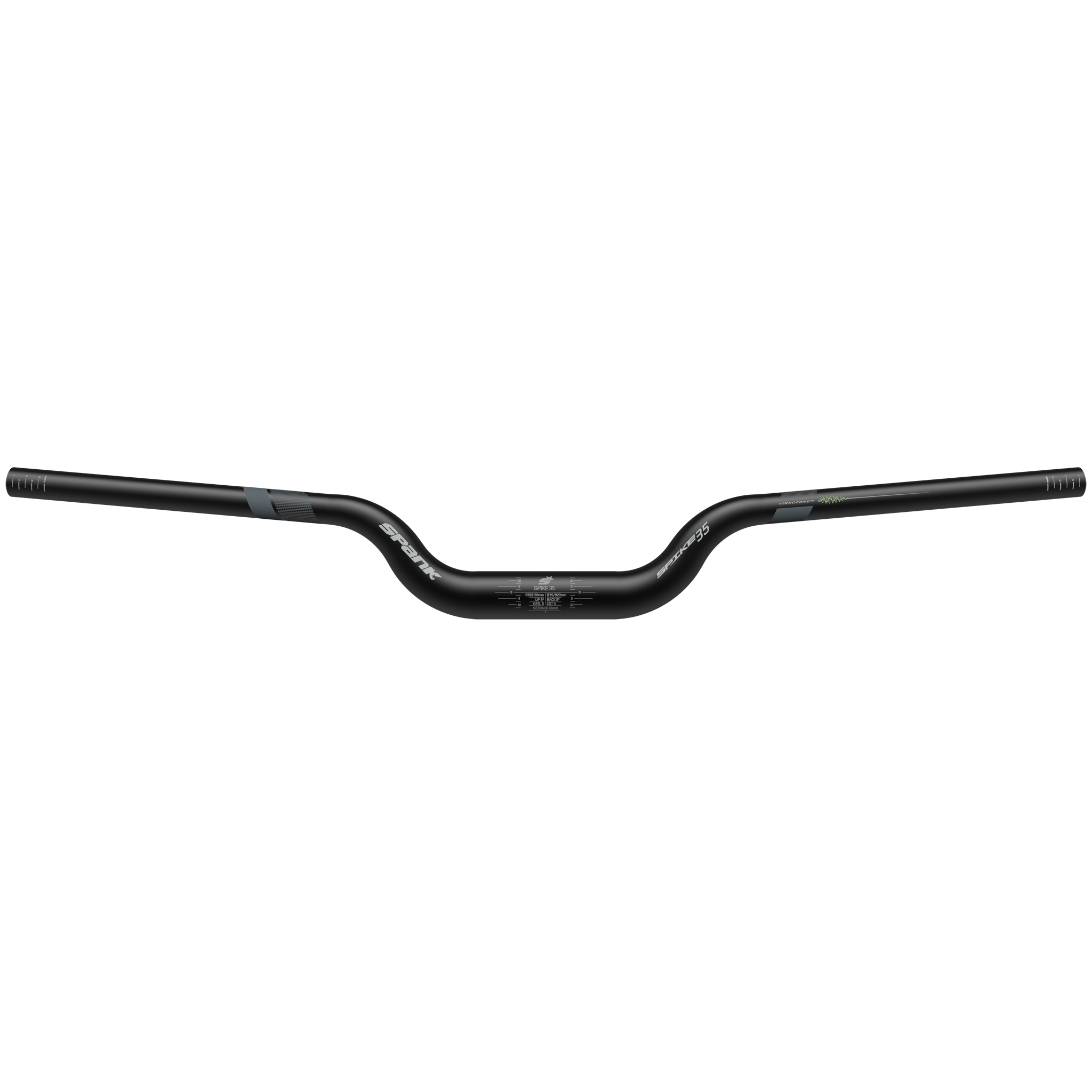 Spank Spike 35 Vibrocore Riser, (35.0) 60mm/820mm, Blk
