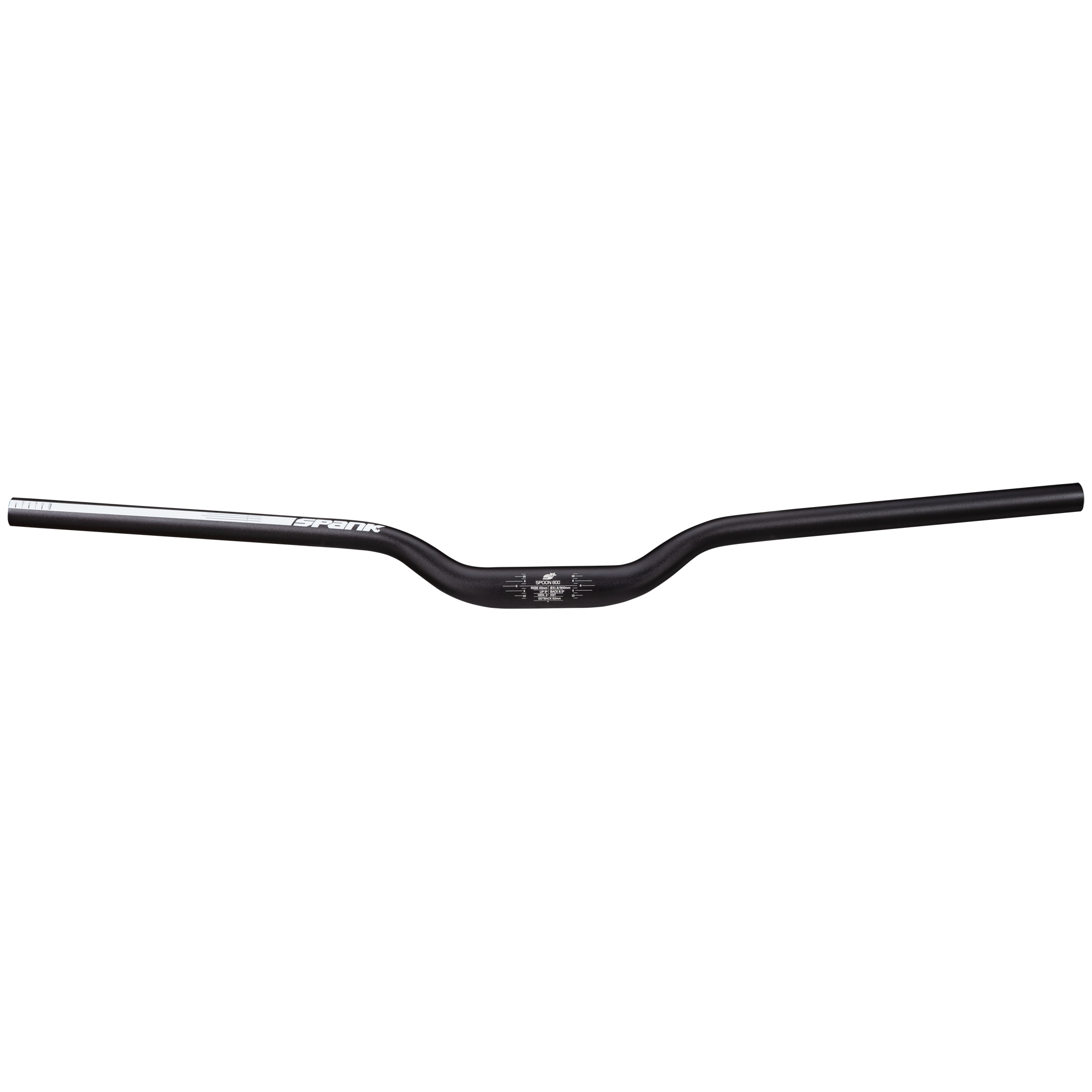Spank Spoon 800 Riser Bar, (31.8) 40mm/800mm, Black