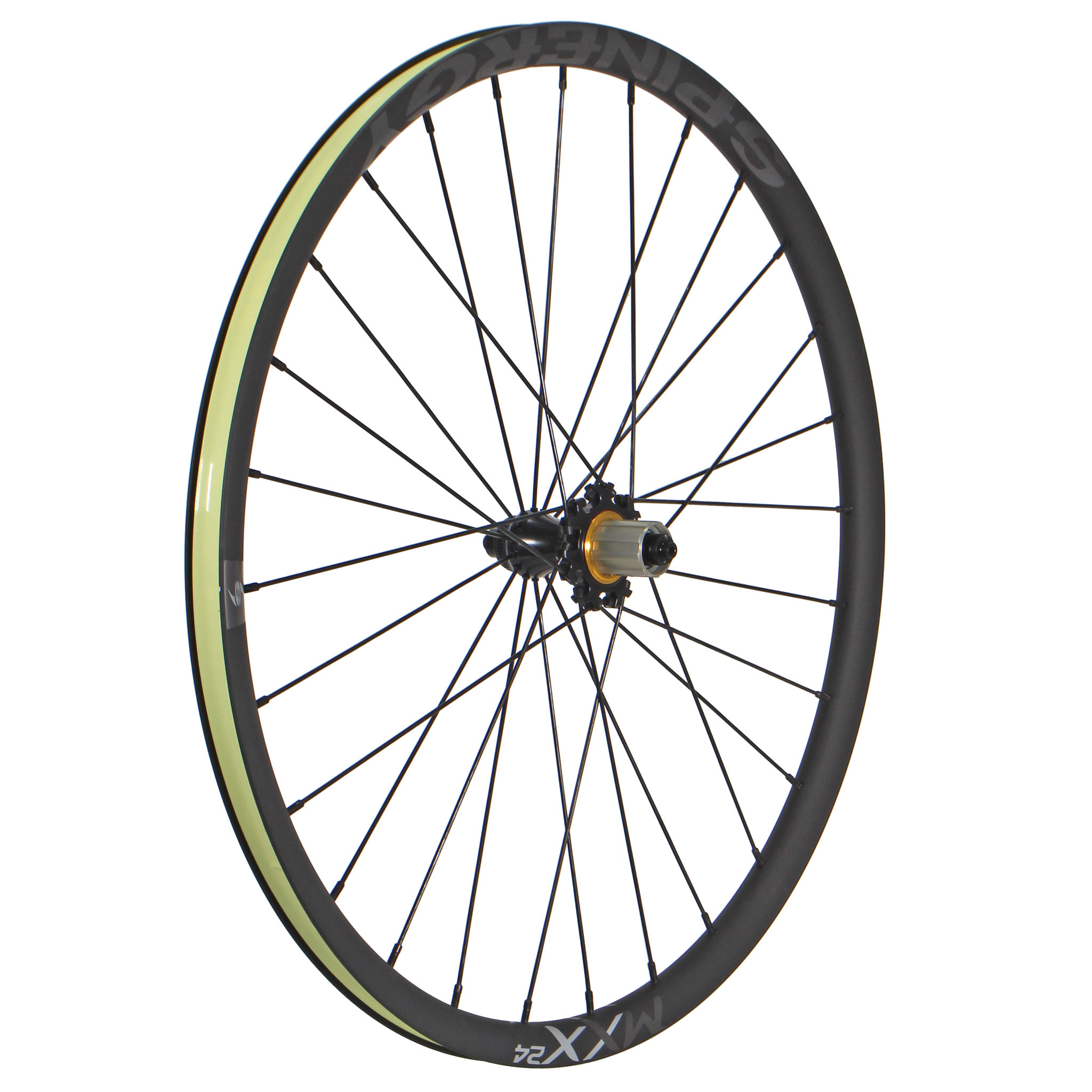 Spinergy MXX24 29" Rear HG Wheel, Black QR