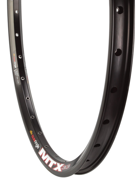 SunRingle MTX-33 26" Disc Rim, 32h, Black