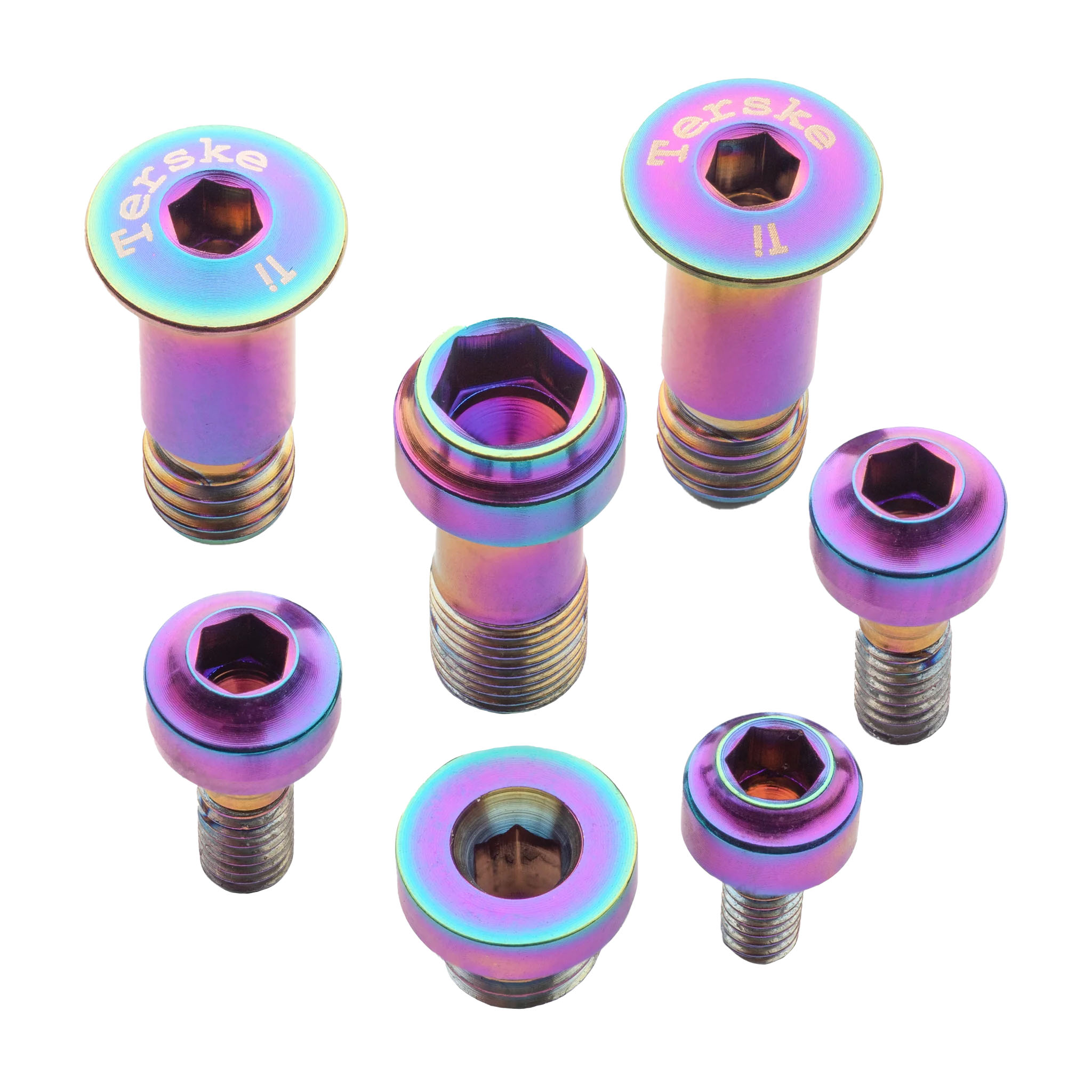 Terske Bolt Kit, Rear Derailleur, Transmission G, Oil Slick